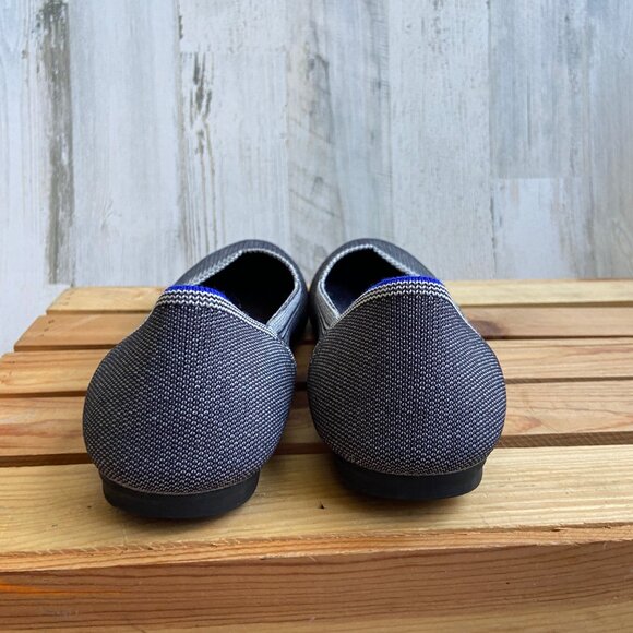 CLEARANCE! Rothy's Women's Size 12 The Flat Grey Mist Color Washable Flat Shoes - Picture 6 of 9